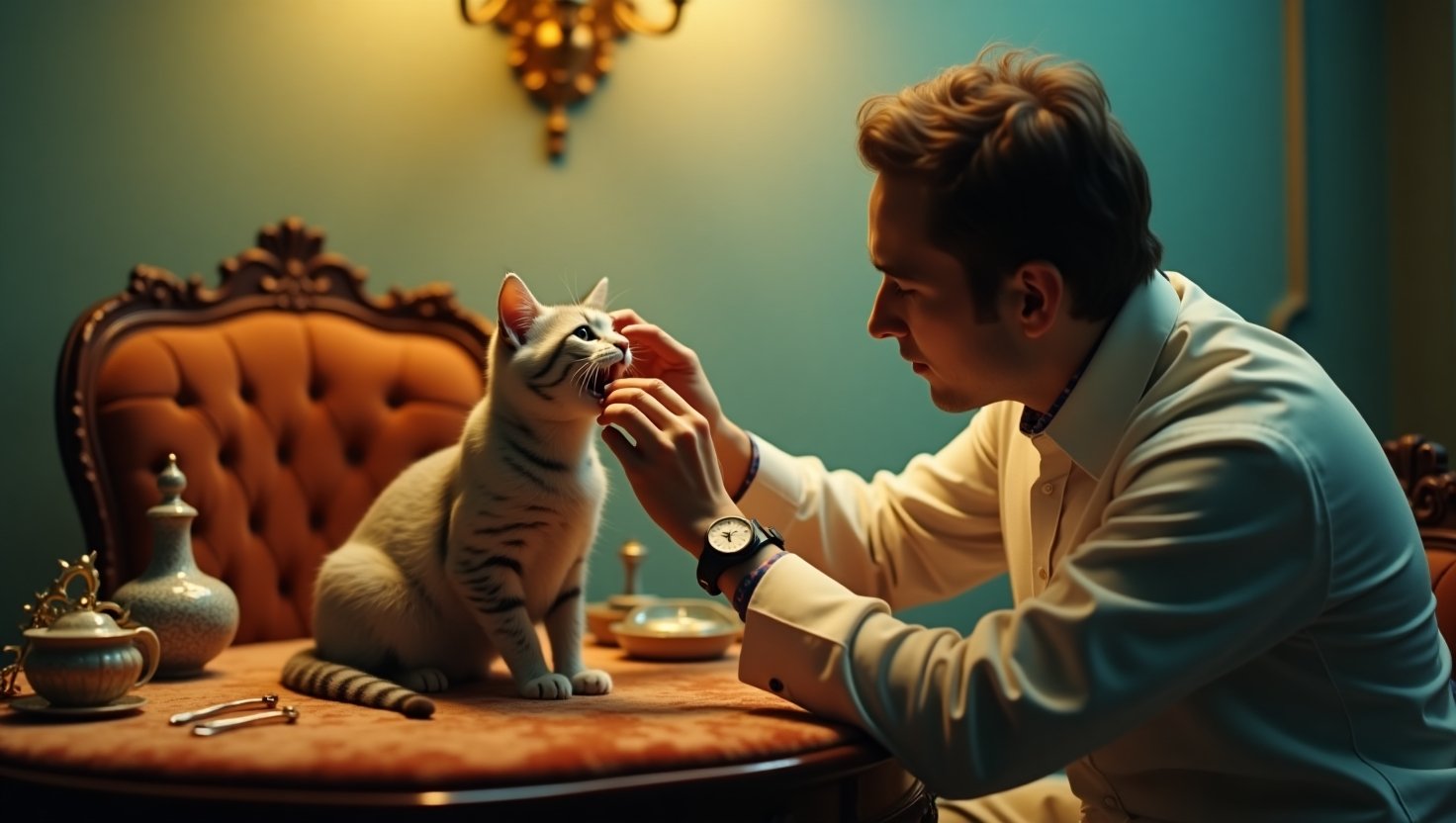 Como Escovar os Dentes do seu Gato (Sim, é Importante!)